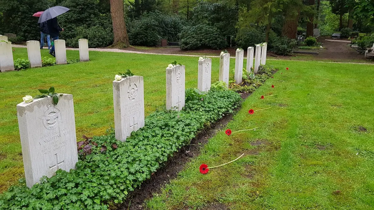Rusthof cemetery in Leusden