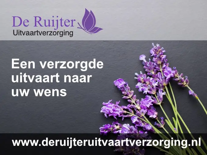 De Ruijter Uitvaartverzorging B.V. in Spijkenisse