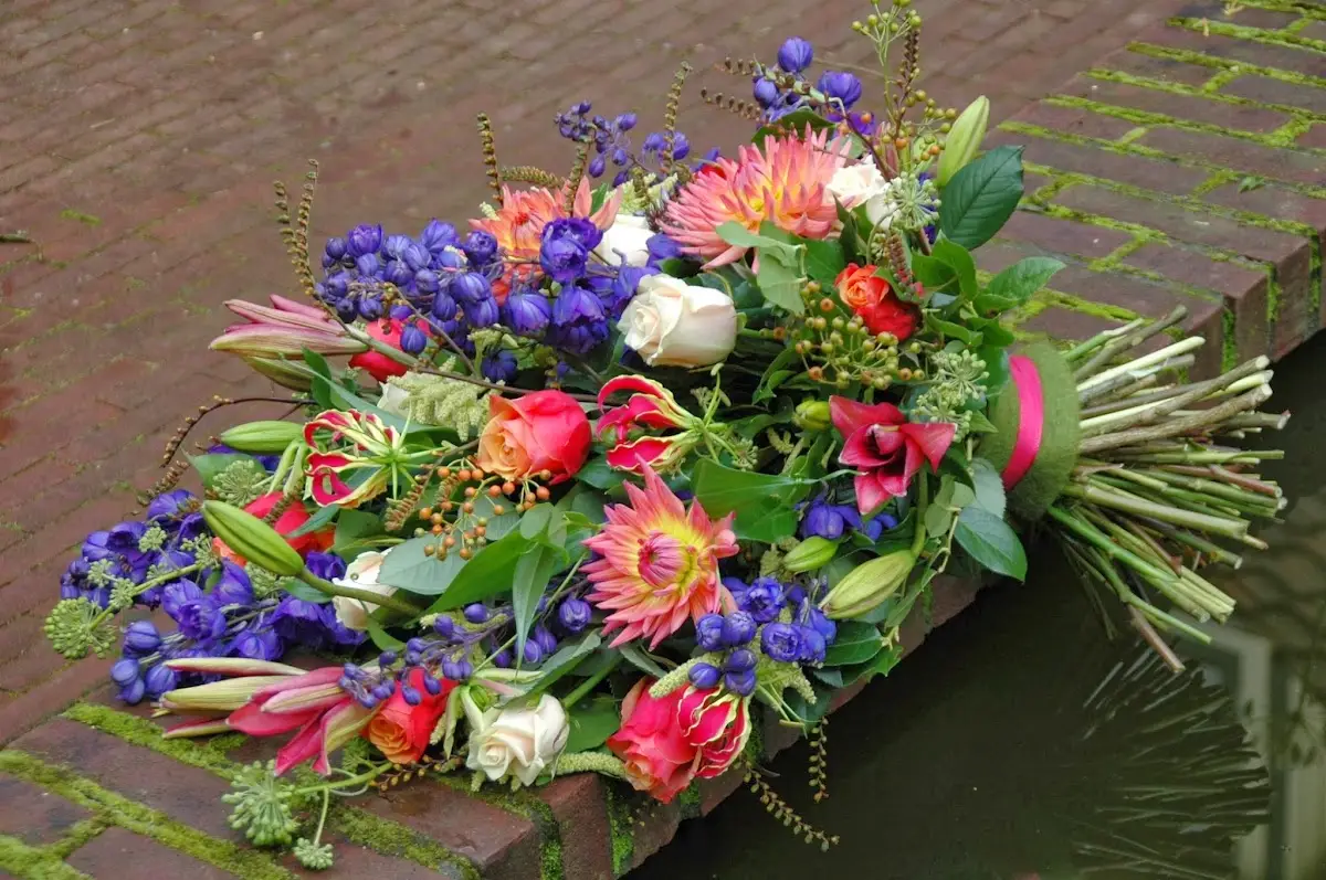 Foto van Blom Bijzondere Rouwbloemen