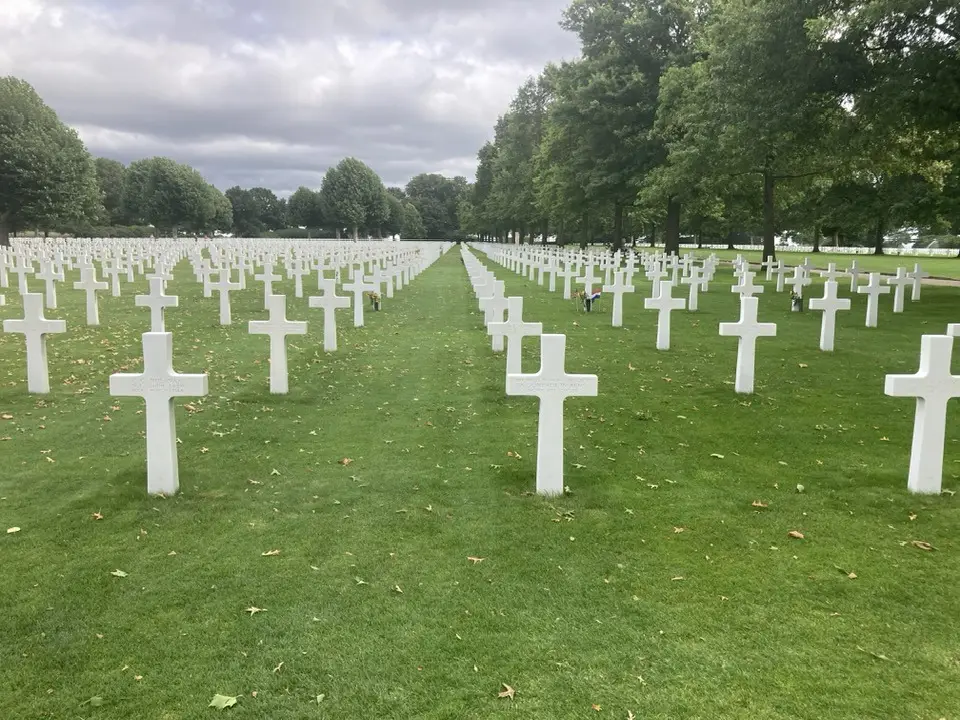 Netherlands American Cemetery in Margraten